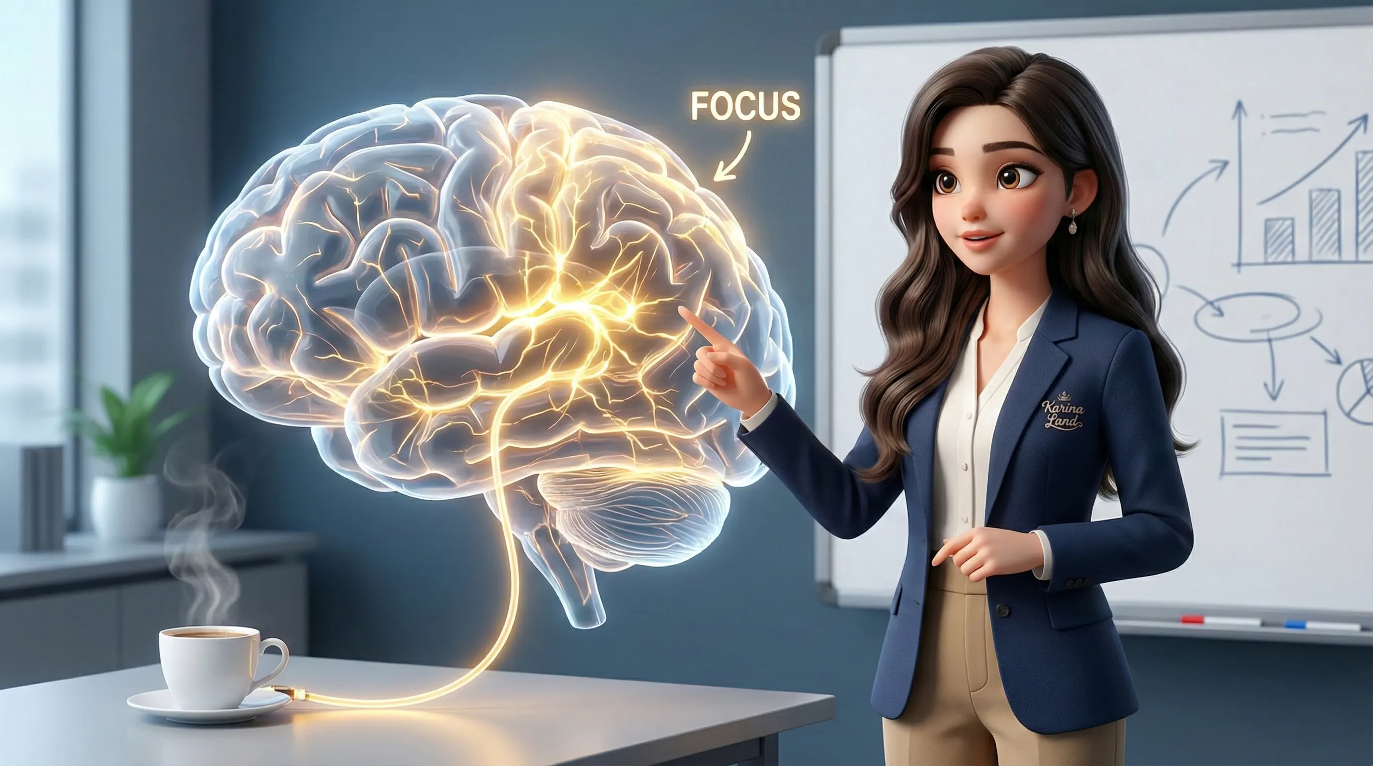 تاثیر علمی کافئین قهوه بر افزایش تمرکز مغز و قدرت تصمیم‌گیری‌های مالی؛ توضیحات کارشناسی کارینا.