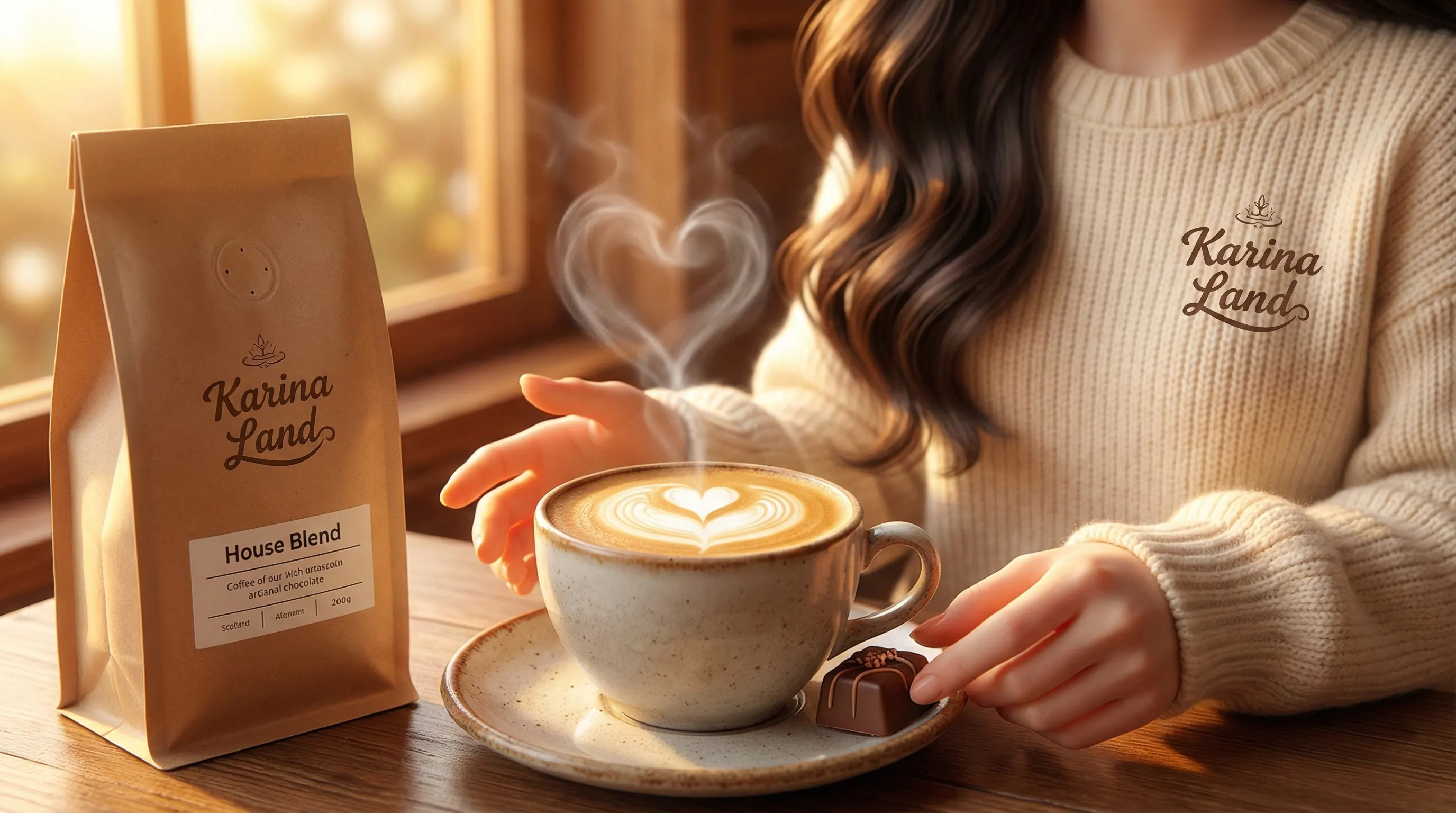 یک فنجان قهوه اسپرسو با ترکیب ۵۰/۵۰ و کرمای غلیظ که توسط کارینا سرو شده؛ تجربه طعم و عطر متعادل.