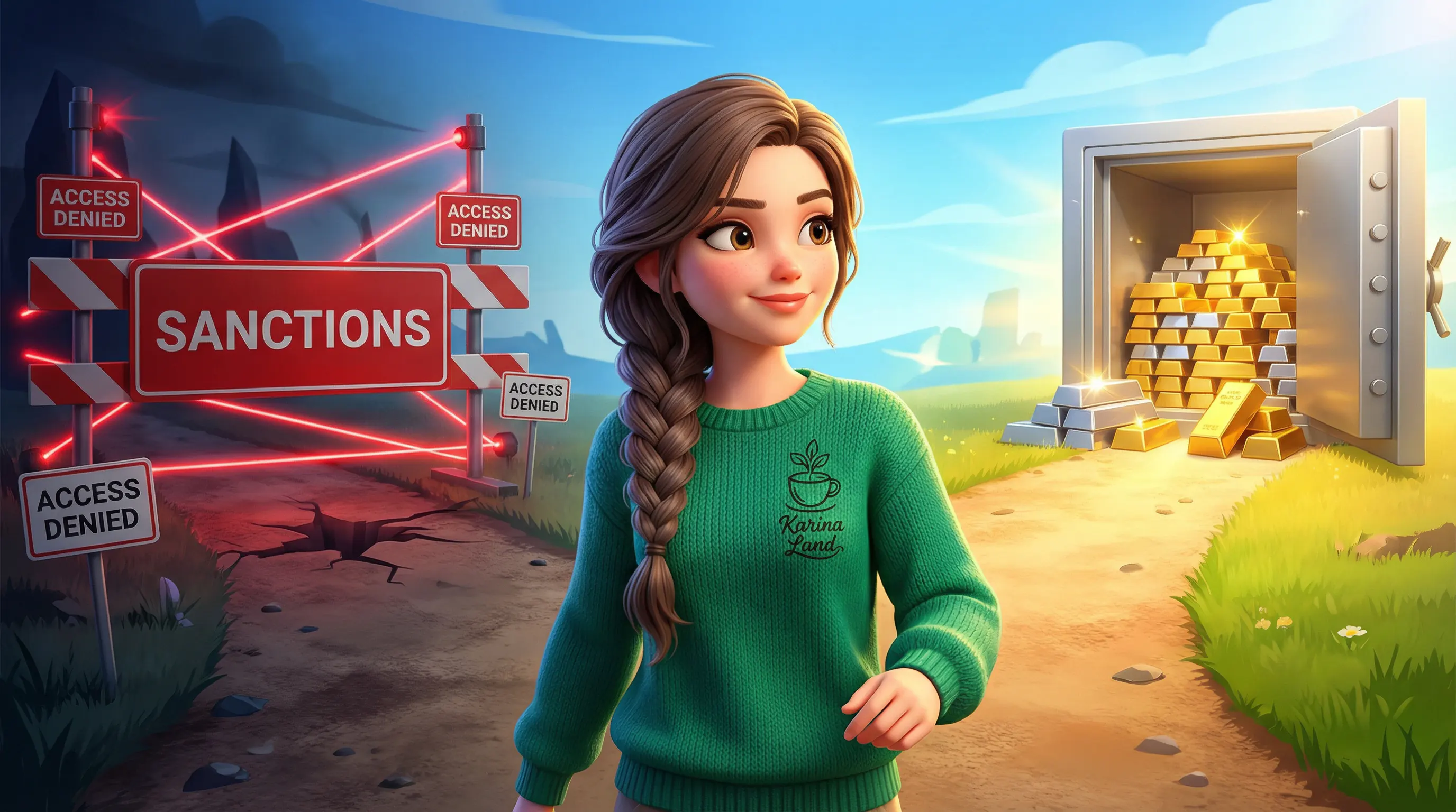 کارینا در حال انتخاب مسیر امن سرمایهگذاری؛ خروج از مسیر پرریسک تتر و ورود به قلعه امن طلا و نقره داخلی (میلی و نقره سی).