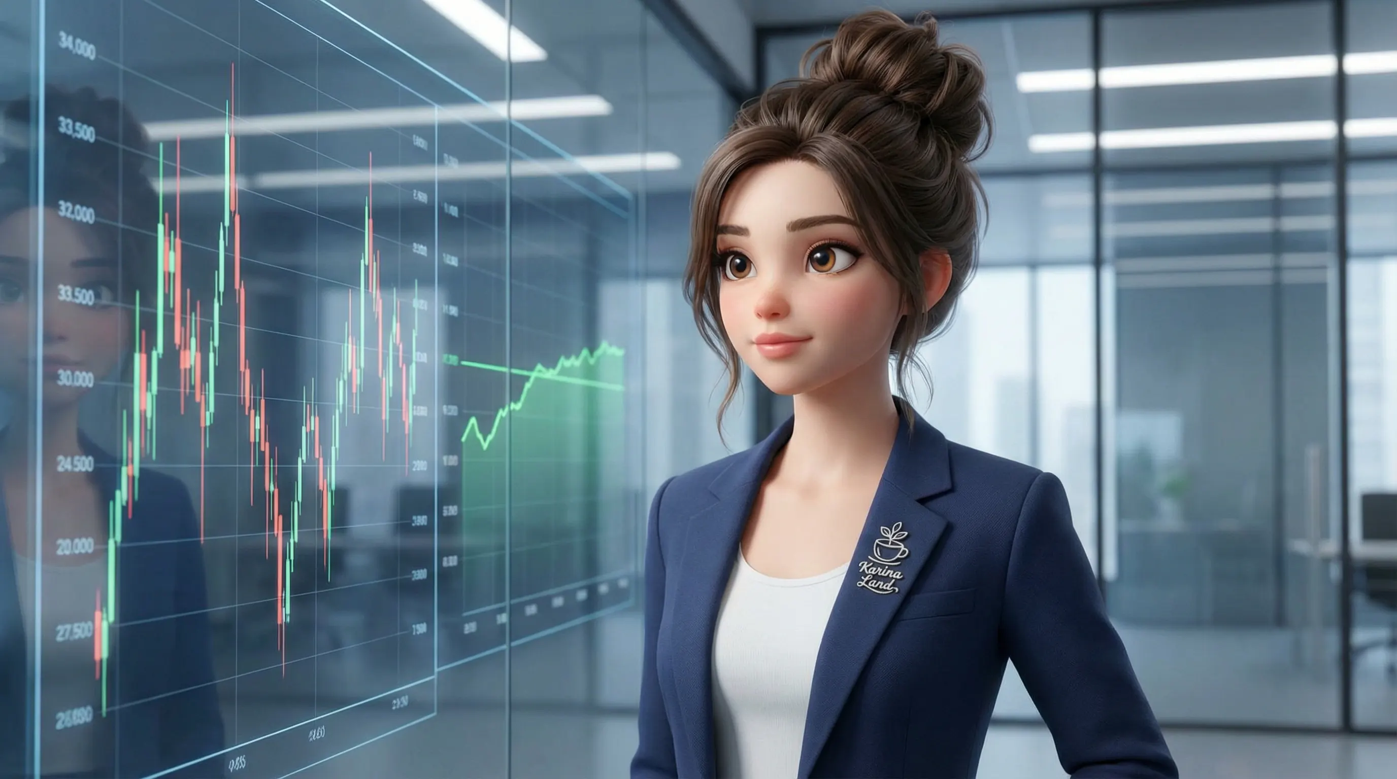 کارینا در حال تحلیل نمودار قیمت طلا و دلار؛ تبدیل نوسانات شدید به ثبات و فرصت خرید پله‌ای در برنامه میلی.