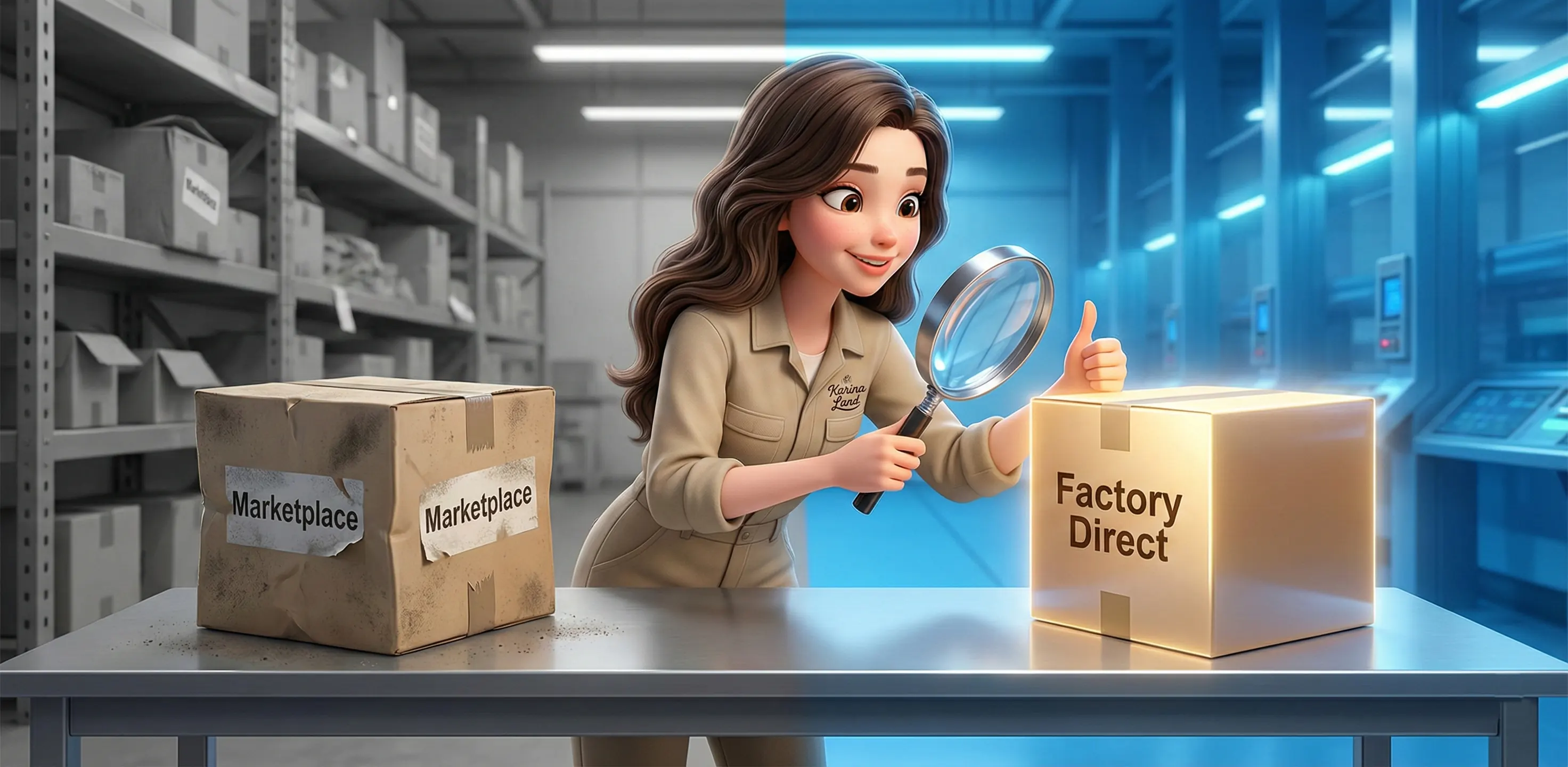 چرا خرید مستقیم از کارخانه فقط "ارزان‌تر" نیست؟ (رازهایی درباره اصالت کالا که نمی‌دانید)