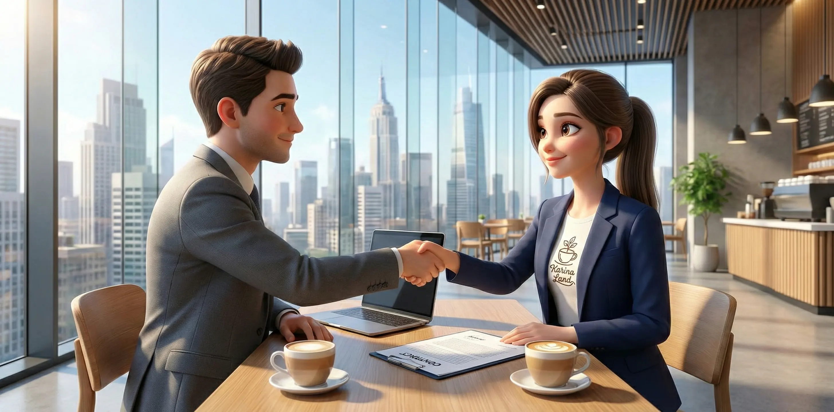 ناهار نخورید، قهوه بخورید! چرا بزرگترین قراردادهای دنیا در کافه‌ها بسته می‌شوند؟