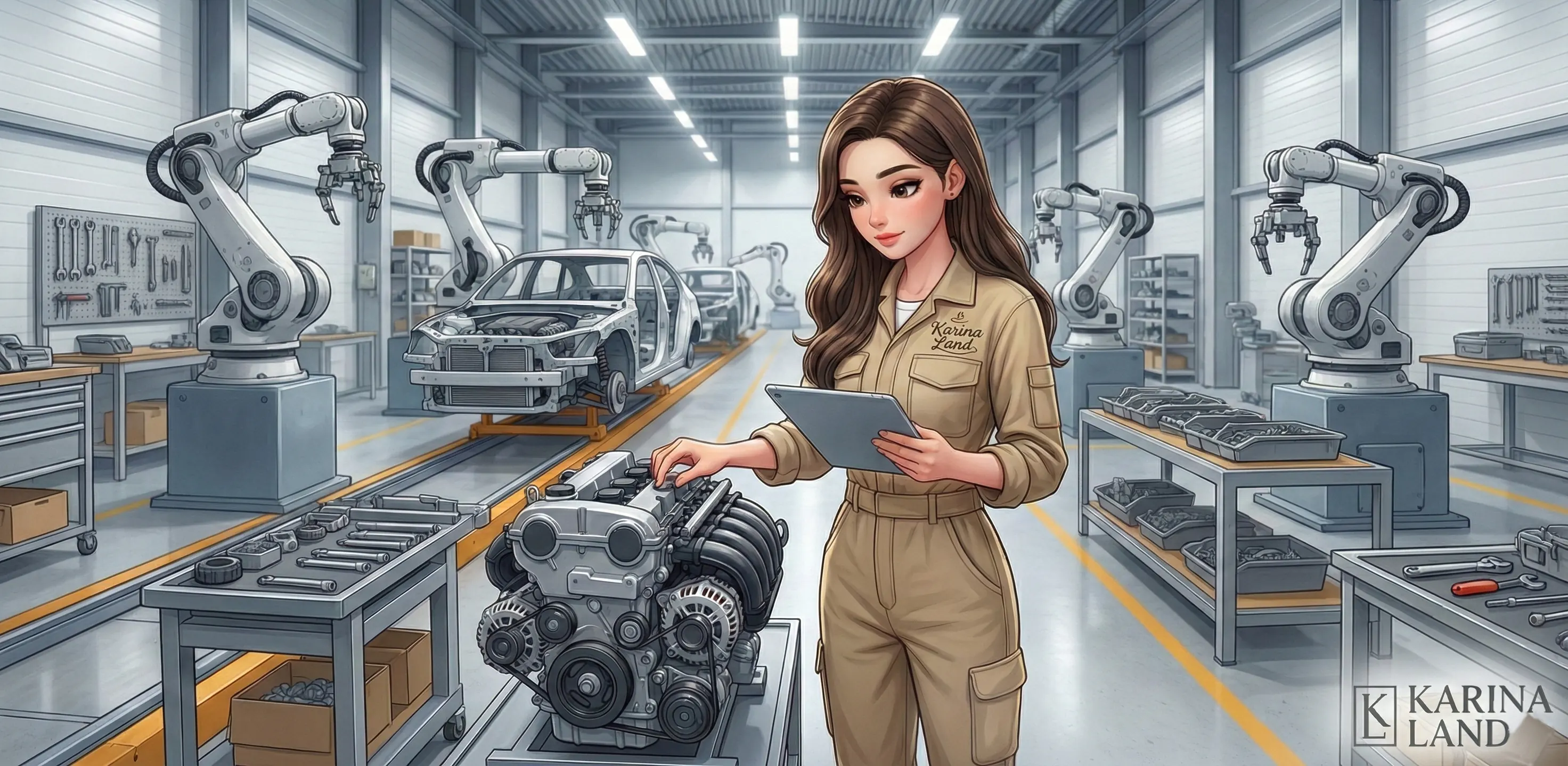 پرده‌برداری از یک راز: وقتی قطعات خط تولید، راهشان را به کارینالند باز کردند!