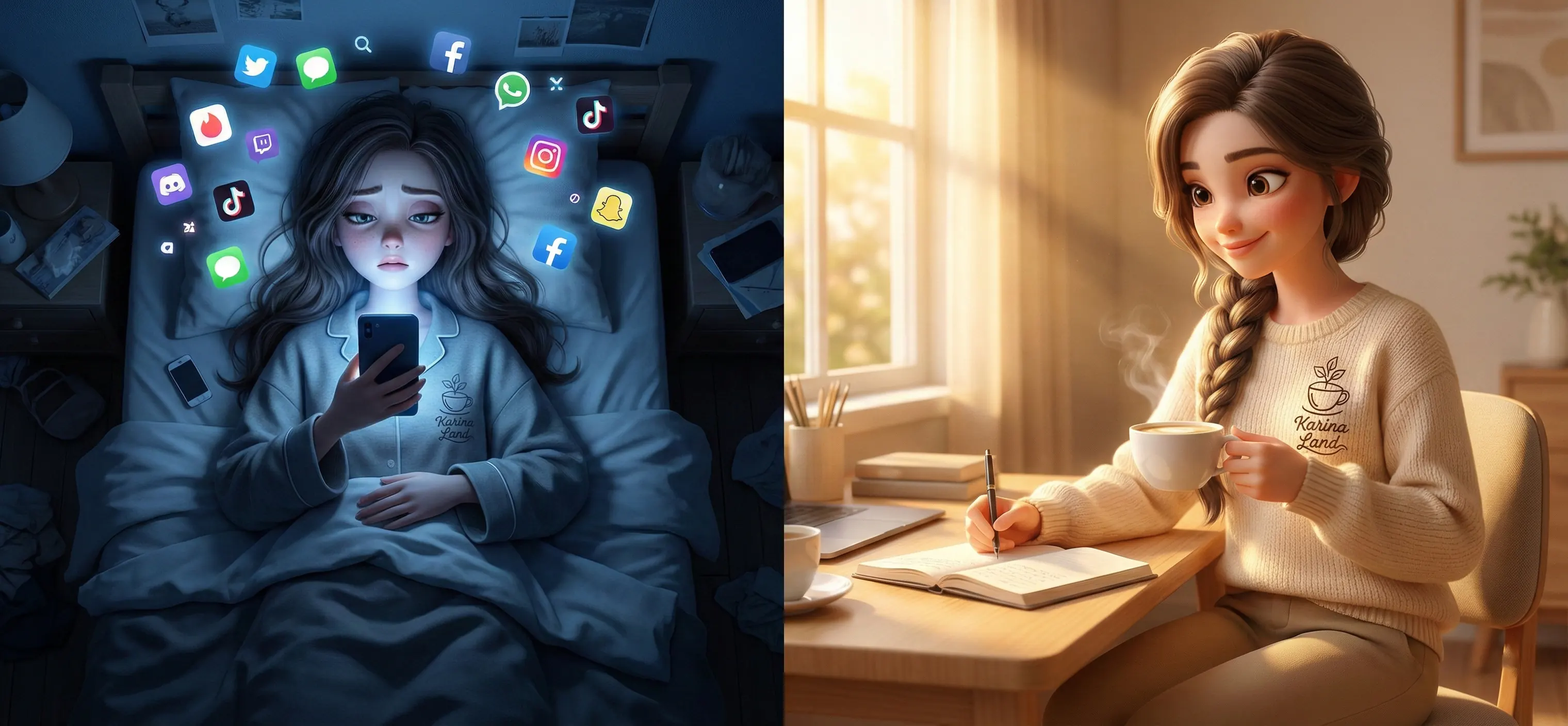 ۵ کار ممنوعه در ساعت اول صبح: چرا فقرا گوشی چک می‌کنند و ثروتمندان قهوه می‌نوشند؟