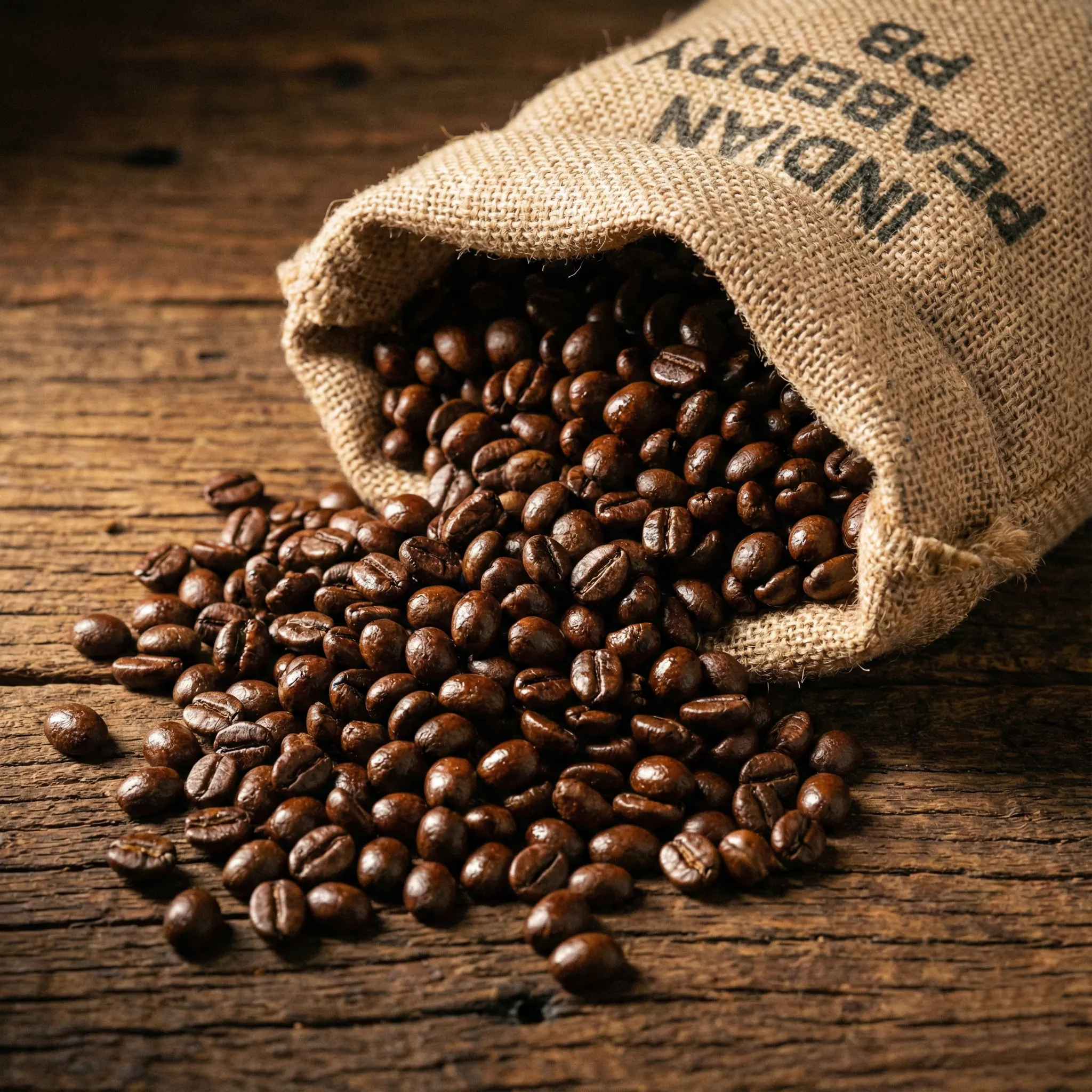 قهوه پی‌بی (PB) هند - فله و عمده (مخصوص میکس و رست)