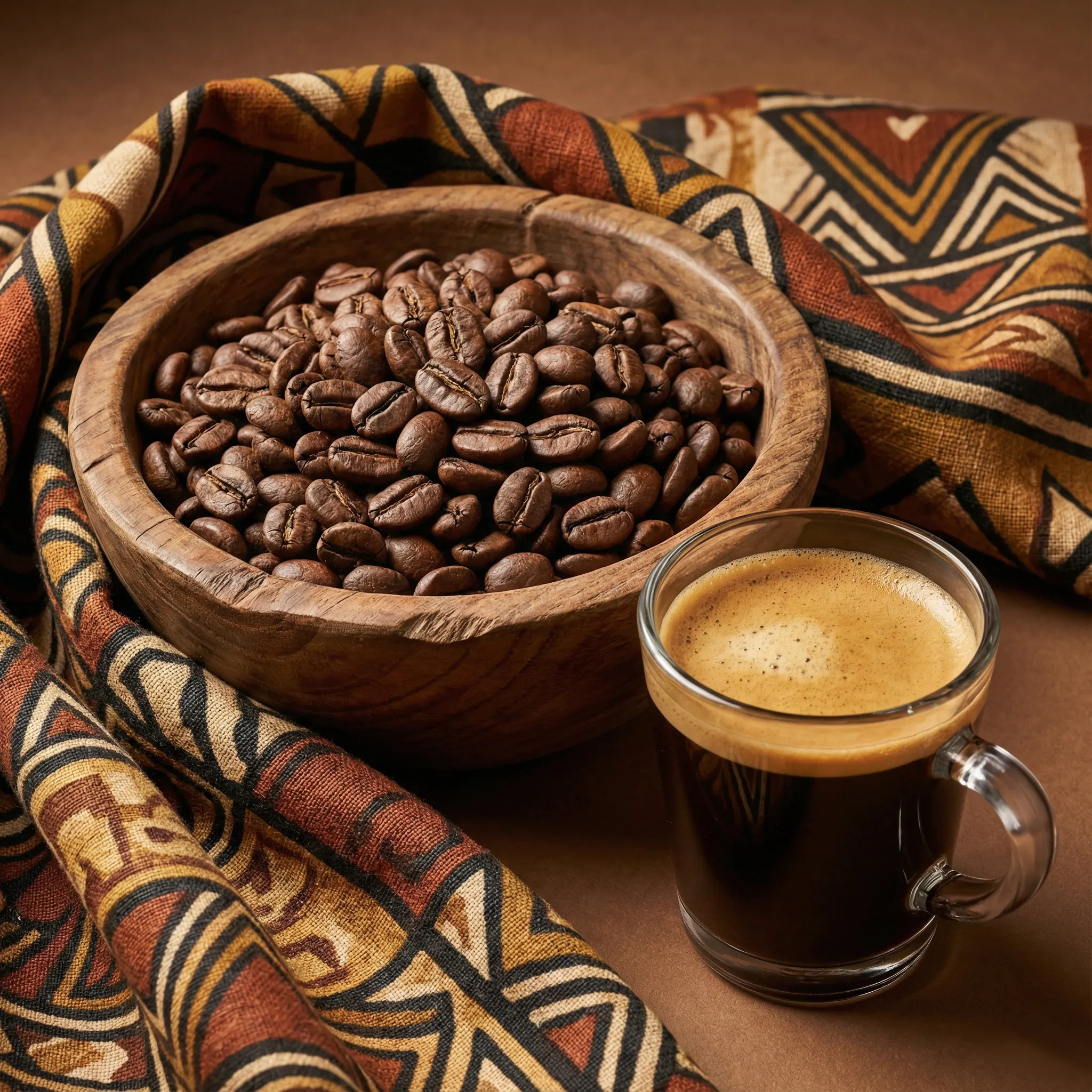 قهوه اوگاندا اسکرین ۱۸ (روبوستای ممتاز آفریقایی) – رست تازه